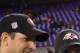 BALTIMORE, MD - NOVEMBER 24: Head coach Jim Harbaugh (L) of the San Francisco 49ers and his brother, head coach John Harbaugh of the Baltimore Ravens (C) talk with their parents Jack and Jackie Harbaugh, and John's daughter Allison, before the start of the game between the Baltimore Ravens and the San Francisco 49ers at M&T Bank Stadium on November 24, 2011 in Baltimore, Maryland. (Photo by Rob Carr/Getty Images)