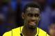 CHARLOTTE, NC - MARCH 20: Tim Hardaway Jr. #10 of the Michigan Wolverines reacts after making a three-pointer in the second half while taking on the Duke Blue Devils during the third round of the 2011 NCAA men's basketball tournament at Time Warner Cable Arena on March 20, 2011 in Charlotte, North Carolina. (Photo by Streeter Lecka/Getty Images)
