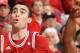 COLUMBUS, OH - JANUARY 15: Will Sheehey #10 of the Indiana Hoosiers attempts a lay up as Shannon Scott #3 of the Ohio State Buckeyes comes in to swat the ball away on January 15, 2012 at Value City Arena in Columbus, Ohio. Ohio State defeated Indiana 80-63. (Photo by Jamie Sabau/Getty Images)