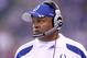 INDIANAPOLIS, IN - DECEMBER 18: Jim Caldwell the head coach of the Indianapolis Colts watches the action during Colts 27-13 win over the Tennessee Titans in the NFL game at Lucas Oil Stadium on December 18, 2011 in Indianapolis, Indiana. (Photo by Andy Lyons/Getty Images)