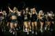 PASADENA, CA - JANUARY 02: Oregon Ducks cheerleaders celebrate the Ducks 45-38 victory against the Wisconsin Badgers at the 98th Rose Bowl Game on January 2, 2012 in Pasadena, California. (Photo by Stephen Dunn/Getty Images)
