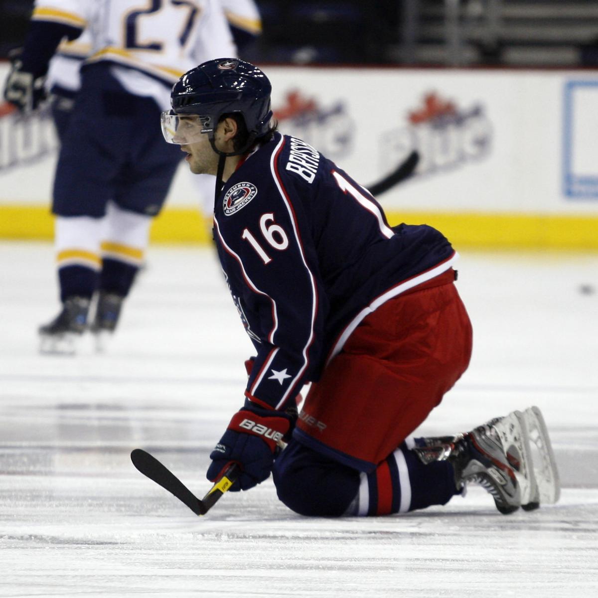 NHL Trade Rumors Columbus Blue Jackets' Derick Brassard No Longer