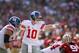 SAN FRANCISCO, CA - NOVEMBER 13: Eli Manning #10 of the New York Giants in action against the San Francisco 49ers at Candlestick Park on November 13, 2011 in San Francisco, California. (Photo by Ezra Shaw/Getty Images)