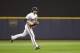 MILWAUKEE, WI - OCTOBER 16: Ryan Braun #8 of the Milwaukee Brewers runs towards the dugout from the outfield against the St. Louis Cardinals during Game Six of the National League Championship Series at Miller Park on October 16, 2011 in Milwaukee, Wisconsin. (Photo by Christian Petersen/Getty Images)