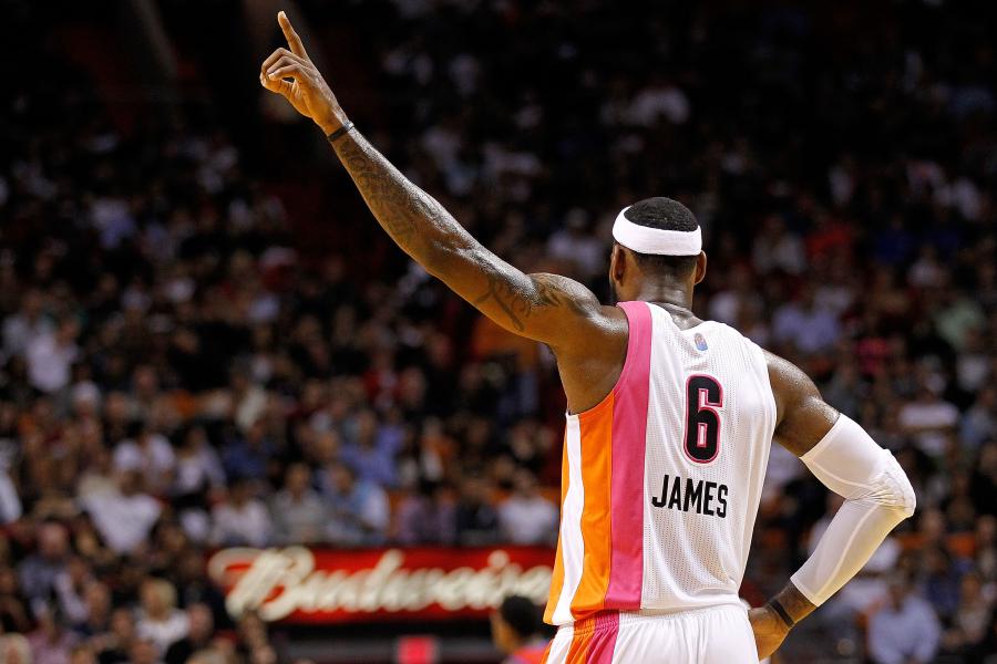 LeBron James Miami Heat NBA Fan Jerseys for sale