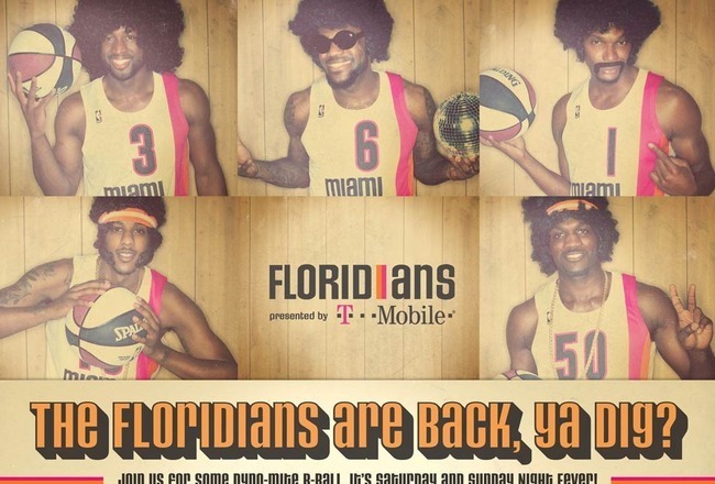 Remember the ABA: 2012 NBA/ABA Throwbacks - Miami Heat and The Floridians