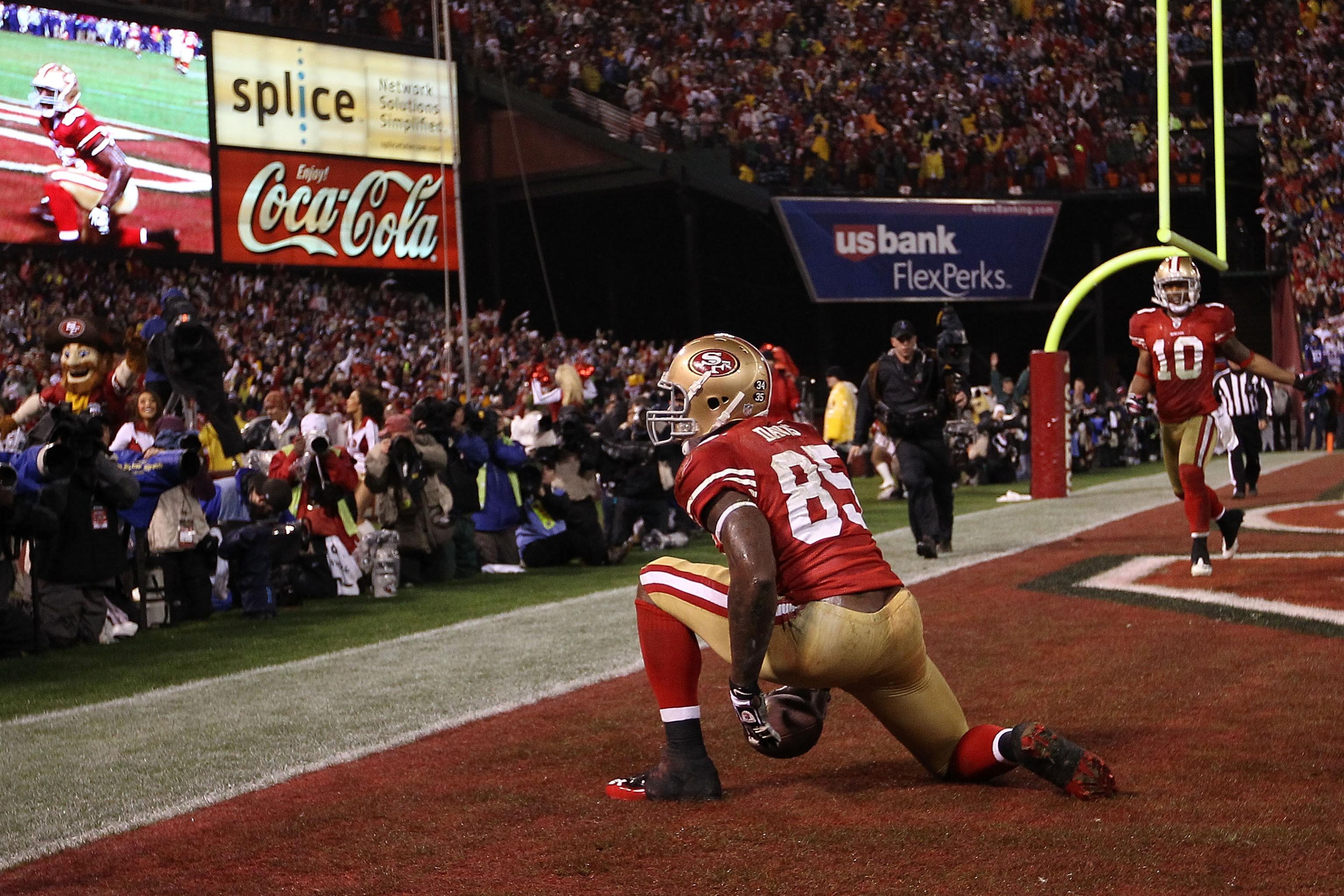 Giants vs. 49ers: Vernon Davis poses a threat from all angles 