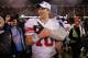 SAN FRANCISCO, CA - JANUARY 22: Eli Manning #10 of the New York Giants celebrates after the GIants won 20-17 in overtime against the San Francisco 49ers during the NFC Championship Game at Candlestick Park on January 22, 2012 in San Francisco, California. (Photo by Doug Pensinger/Getty Images)