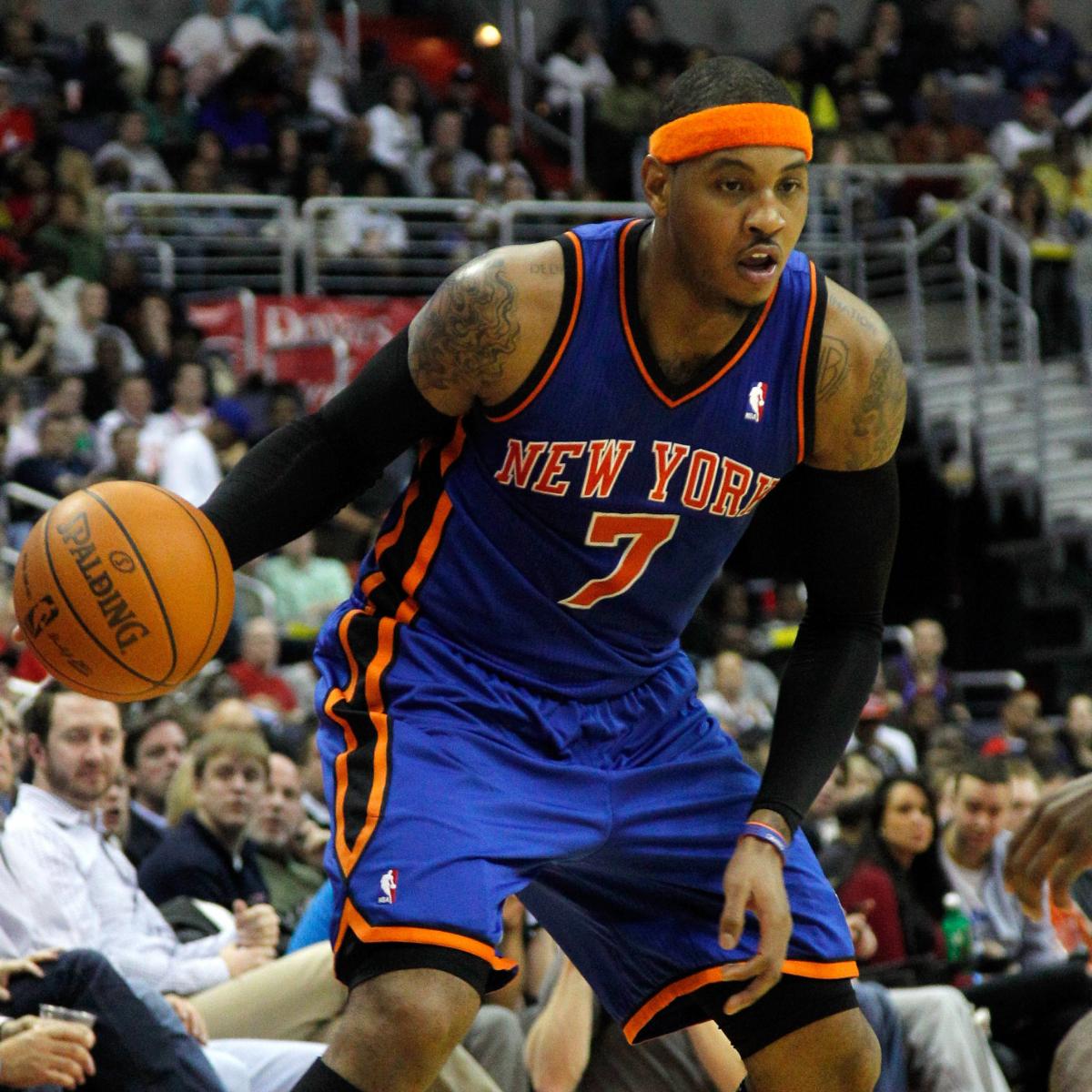 Knicks vs Heat New York Must Play Carmelo's Game to Beat Miami News