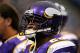 MINNEAPOLIS, MN - AUGUST 27: Antoine Winfield #26 of the Minnesota Vikings looks on before the game against the Dallas Cowboys on August 27, 2011 at Hubert H. Humphrey Metrodome in Minneapolis, Minnesota. (Photo by Hannah Foslien/Getty Images)