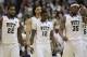 WASHINGTON - MARCH 19: Members of the Pittsburgh basketball team including Nasir Robinson #35, Ashton Gibbs #12; and Brad Wanamaker#22 walk off the court following their loss against Butler in the third round of the 2011 NCAA men's basketball tournament at Verizon Center on March 19, 2011 in Washington, DC. Butler won the game 71-70. (Photo by Nick Laham/Getty Images)