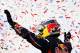 MILTON KEYNES, ENGLAND - DECEMBER 10: Sebastian Vettel of Germany and Red Bull Racing acknowledges the fans while attending the Red Bull Racing Home Run event on December 10, 2011 in Milton Keynes, England. (Photo by Vladimir Rys/Getty Images for Red Bull)