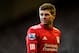 LIVERPOOL, ENGLAND - JANUARY 14: Steven Gerrard of Liverpool looks on during the Barclays Premier League match between Liverpool and Stoke City at Anfield on January 14, 2012 in Liverpool, England. (Photo by Michael Regan/Getty Images)