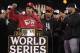 ST. LOUIS, MO - OCTOBER 30: Manager Tony La Russa (L-R) speaks to fans as Octavio Dotel and Albert Pujols of the St. Louis Cardinals look on during a ceremony celebrating the team's 11th World Series championship October 30, 2011 at Busch Stadium in St. Louis, Missouri. (Photo by Whitney Curtis/Getty Images)