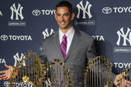 Jorge Posada has No. 20 retired by Yankees on 'one of the happiest