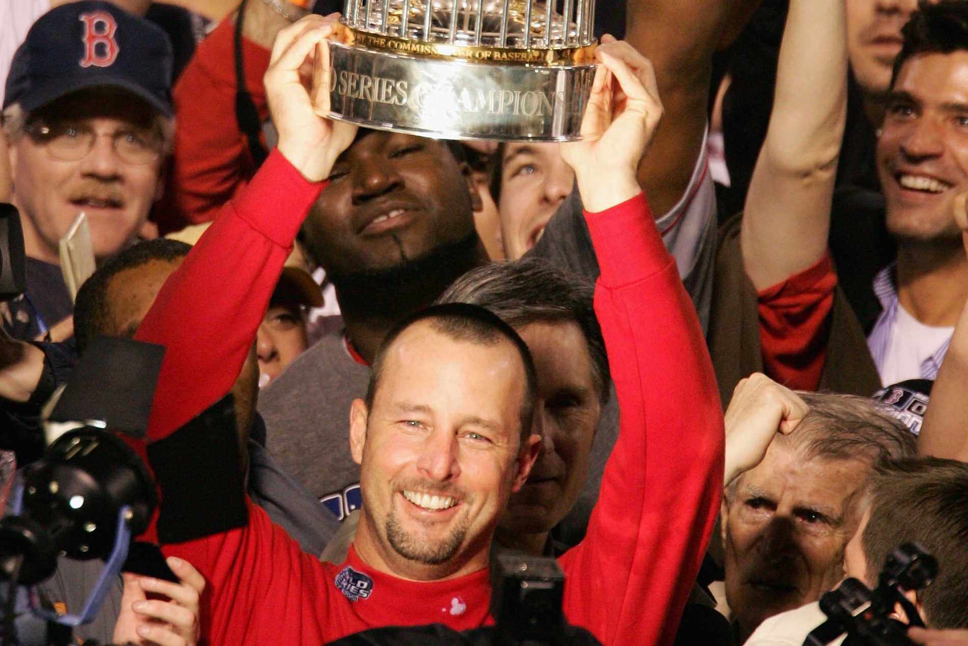 As the baseball world debates his fate, Boston Red Sox pitcher Tim Wakefield  does not 