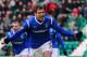 EDINBURGH, SCOTLAND - DECEMBER 10: Rangers forward Nikica Jelavic celebrates after scoreing from the penalty spot during the Clydesdale Bank Scottish Premier league game between Hibernian and Rangers at Easter Road on December 10, 2011 in Edinburgh, Scotland. (Photo by Stu Forster/Getty Images)