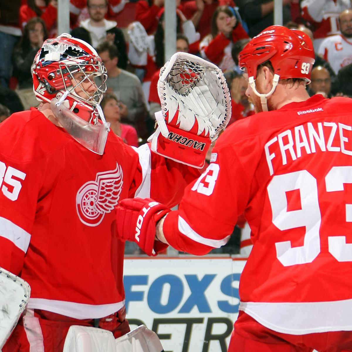 Detroit Red Wings ranked fifth, seventh among ESPN's top NHL dynasties