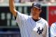 NEW YORK - JULY 19: New York Yankee Mike Mussina waves to the crowd during the teams 63rd Old Timers Day before the game against the Detroit Tigers on July 19, 2009 at Yankee Stadium in the Bronx borough of New York City. (Photo by Jim McIsaac/Getty Images)