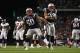 FOXBORO, MA - JANUARY 14: Rob Ninkovich #50 and Patrick Chung #25 of the New England Patriots react against a defensive play against the Denver Broncos during their AFC Divisional Playoff Game at Gillette Stadium on January 14, 2012 in Foxboro, Massachusetts. (Photo by Al Bello/Getty Images)