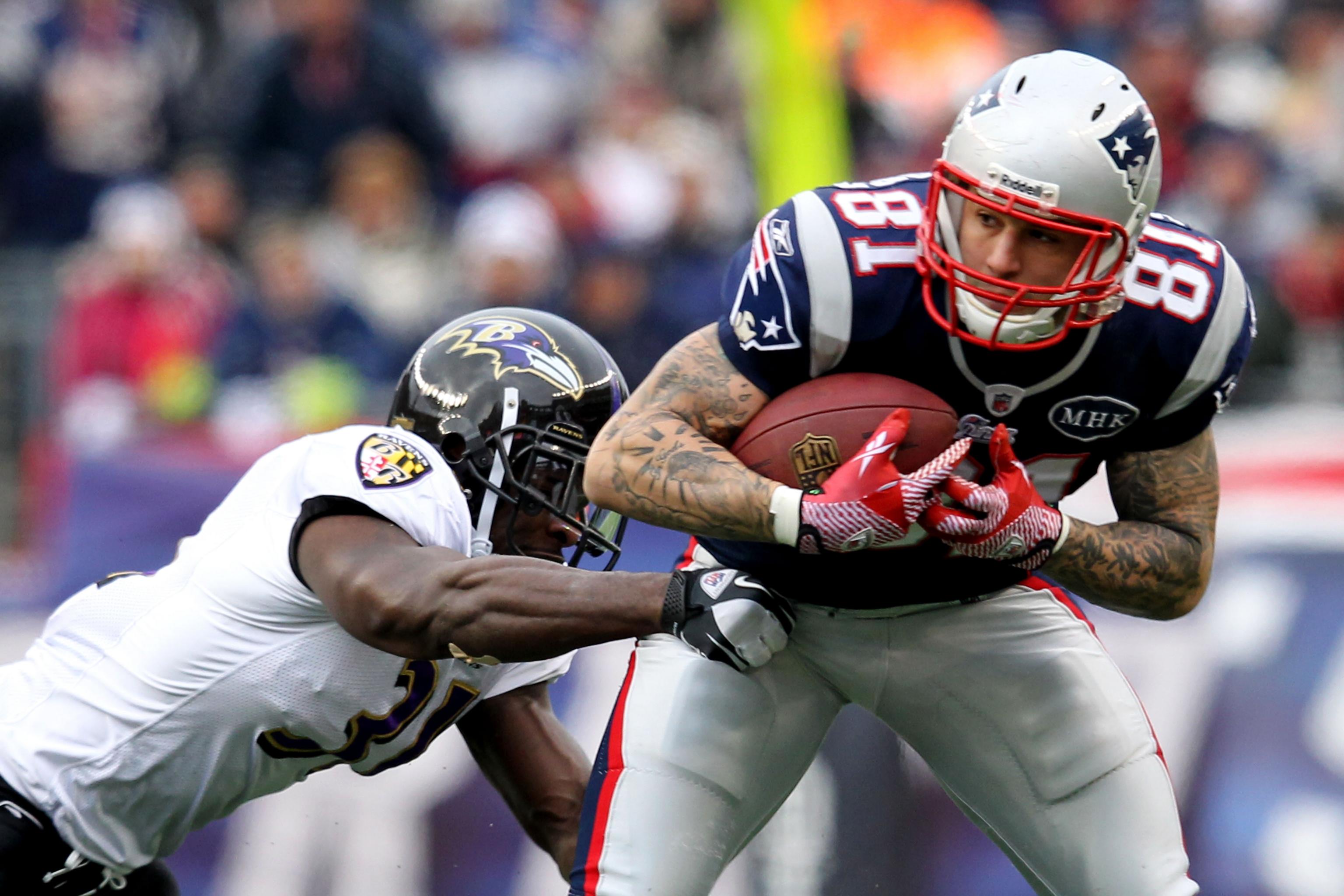 NFL Injury Report: Patriots' Aaron Hernandez Suffers High-Ankle Sprain 