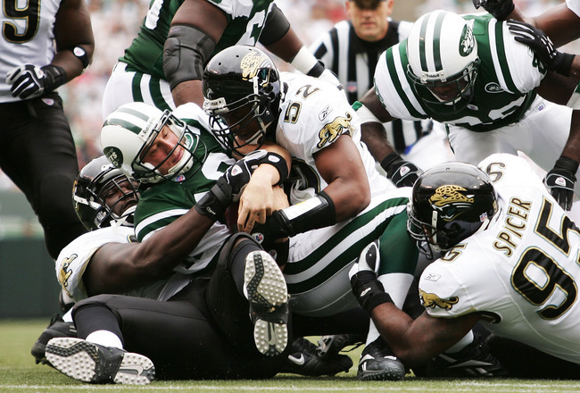 Curtis Martin of the New York Jets in action against the San Diego News  Photo - Getty Images