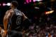 MIAMI, FL - JANUARY 29: LeBron James #6 of the Miami Heat looks on during a game against the Chicago Bulls at American Airlines Arena on January 29, 2012 in Miami, Florida. NOTE TO USER: User expressly acknowledges and agrees that, by downloading and/or using this Photograph, User is consenting to the terms and conditions of the Getty Images License Agreement. (Photo by Mike Ehrmann/Getty Images)