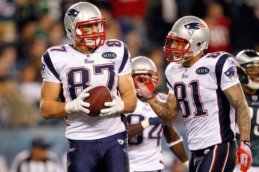 Giants vs. Patriots: Rob Gronkowski and Aaron Hernandez Are