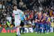 MADRID, SPAIN - JANUARY 18: Karim Benzema of Real Madrid reacts after Barcelona scored their 2nd goal during the Copa del Rey Quarter Finals match between Real Madrid and Barcelona at Estadio Santiago Bernabeu on January 18, 2012 in Madrid, Spain. (Photo by Denis Doyle/Getty Images)