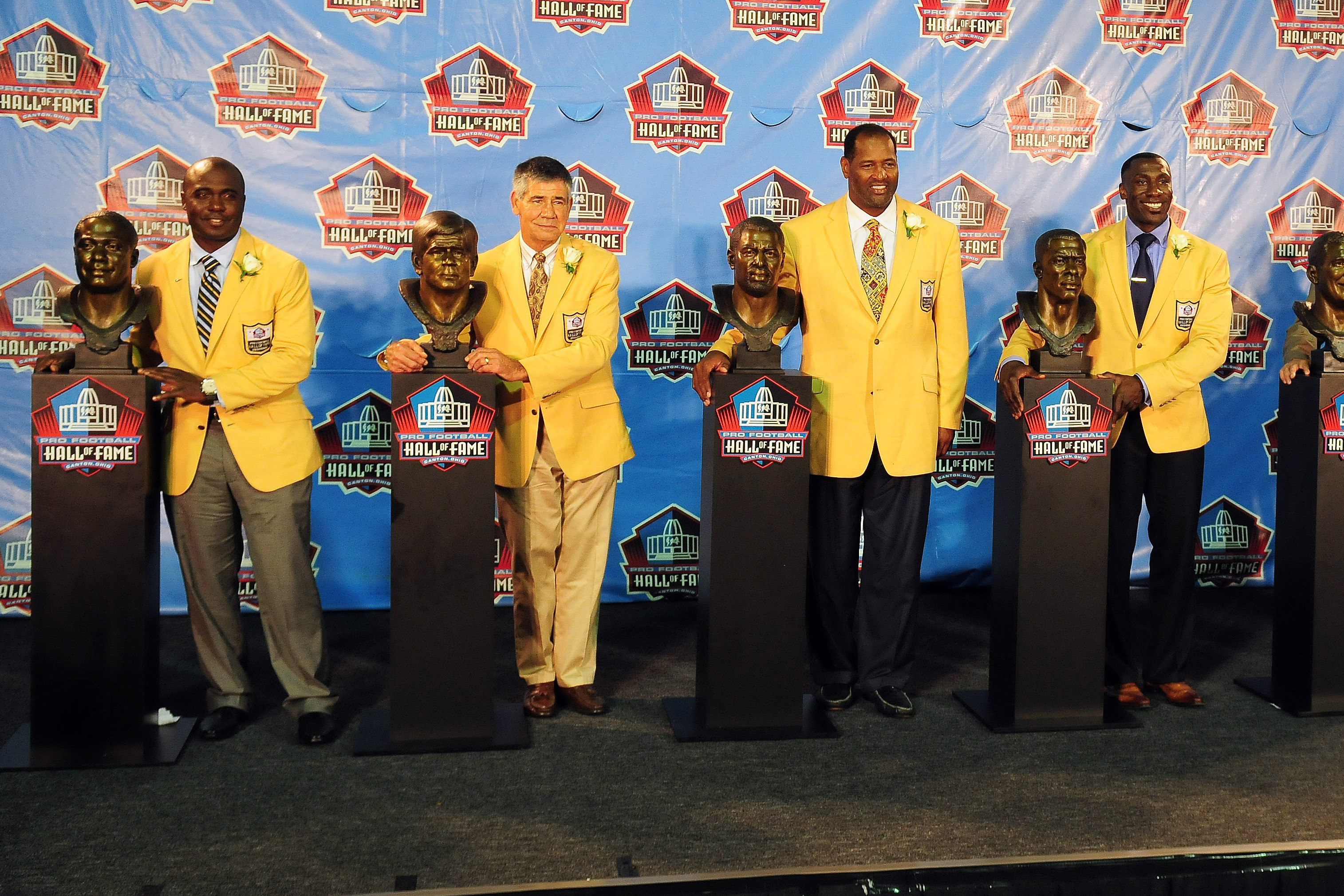 Pro Football Hall of Fame Class of 2012 inducted in Canton 