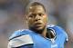 DETROIT, MI - NOVEMBER 24: Ndamukong Suh #90 of the Detroit Lions talks with the official during the game against the Green Bay Packers at Ford Field on November 24, 2011 in Detroit, Michigan. The Packers defeated the Lions 27-15. (Photo by Leon Halip/Getty Images)