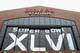 INDIANAPOLIS, IN - FEBRUARY 04: A general exterior view of Lucas Oil Stadium decorated with official Super Bowl XLVI on February 4, 2012 in Indianapolis, Indiana. Super Bowl XLVI will be played between the New York Giants and the New England Patriots. (Photo by Ezra Shaw/Getty Images)