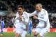 GETAFE, SPAIN - FEBRUARY 04: Sergio Ramos (L) and Pepe of Real Madrid celebrate after Ramos scored Real's opening goal against Getafe during the La Liga match between Getafe and Real Madrid at Coliseum Alfonso Perez stadium on February 4, 2012 in Getafe, Spain. (Photo by Denis Doyle/Getty Images) at Coliseum Alfonso Perez on February 4, 2012 in Getafe, Spain. (Photo by Denis Doyle/Getty Images)