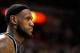 MIAMI, FL - JANUARY 29: LeBron James #6 of the Miami Heat looks on during a game against the Chicago Bulls at American Airlines Arena on January 29, 2012 in Miami, Florida. NOTE TO USER: User expressly acknowledges and agrees that, by downloading and/or using this Photograph, User is consenting to the terms and conditions of the Getty Images License Agreement. (Photo by Mike Ehrmann/Getty Images)