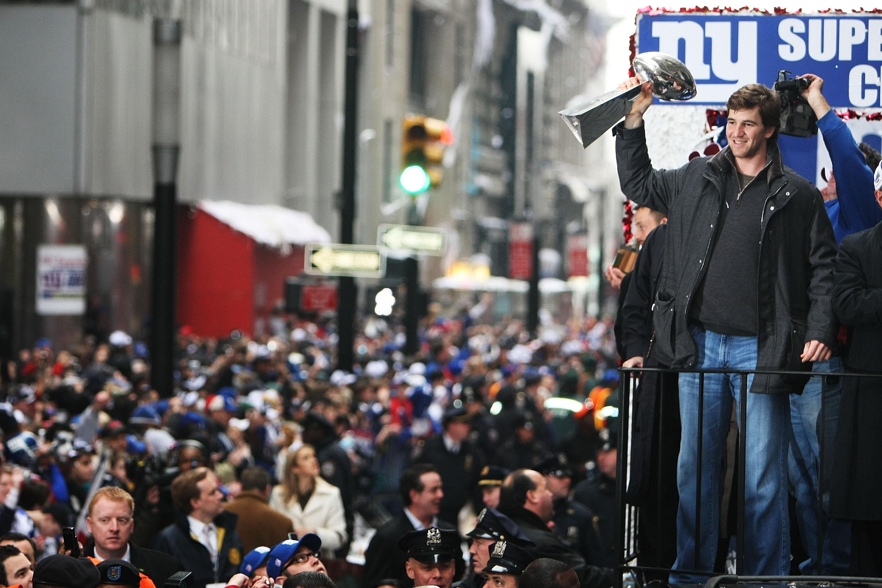 New York Giants Super Bowl parade