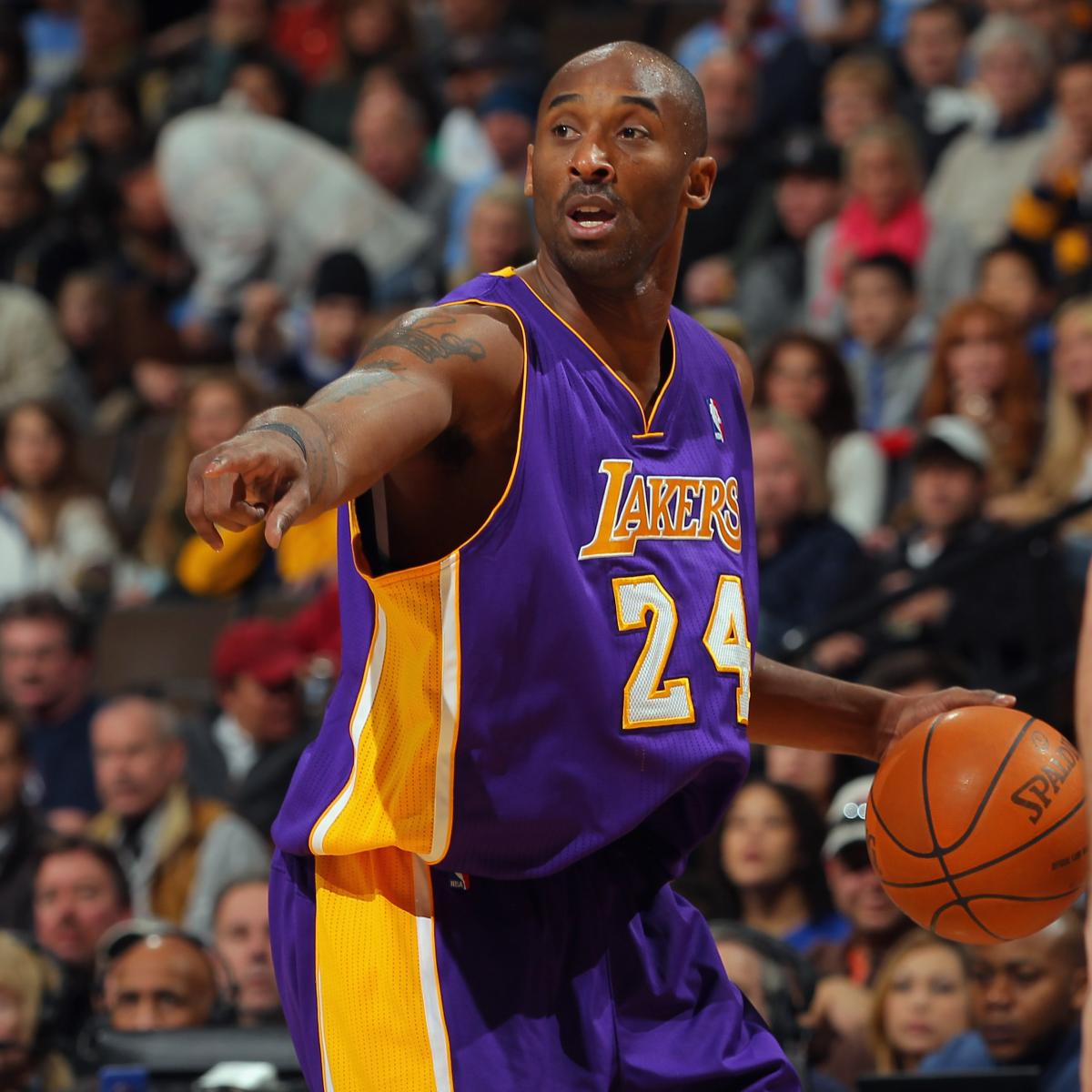 NBA Trade Rumors: Kobe Bryant Smart to Subtly Hint Lakers Need to Tweak ...