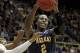 MOREHEAD, KY - JANUARY 18: Ed Daniel #2 of the Murray State Racers grabs a rebound during the OVC game against the Morehead State Eagles at Johnson Arena on January 18, 2012 in Morehead, Kentucky. (Photo by Andy Lyons/Getty Images)