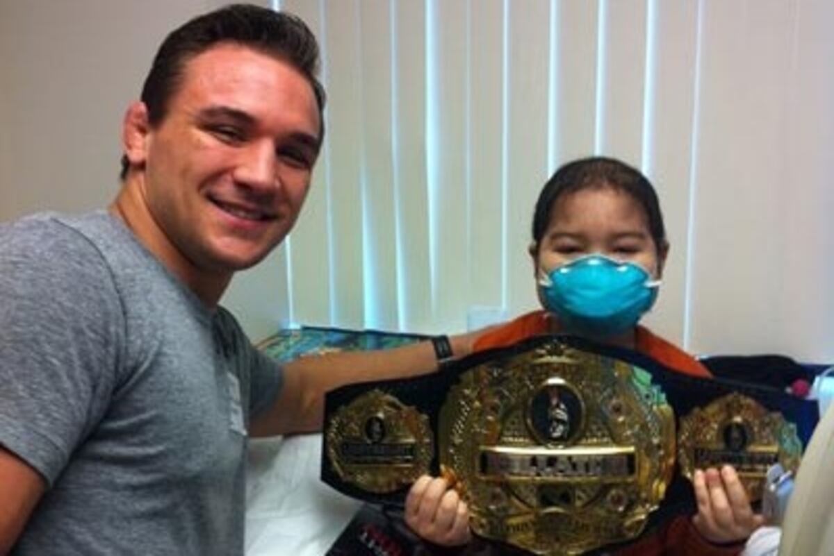 MMA's Michael Chandler Determined to Help Children Who ...