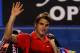 MELBOURNE, AUSTRALIA - JANUARY 26: Roger Federer of Switzerland waves to the crowd after losing his semifinal match against Rafael Nadal of Spain during day eleven of the 2012 Australian Open at Melbourne Park on January 26, 2012 in Melbourne, Australia. (Photo by Clive Brunskill/Getty Images)