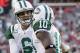 LANDOVER, MD - DECEMBER 04: Mark Sanchez #6 of the New York Jets celebrates after throwing a touchdown pass to Santonio Holmes #10 during the second half against the Washington Redskins at FedExField on December 4, 2011 in Landover, Maryland. (Photo by Rob Carr/Getty Images)