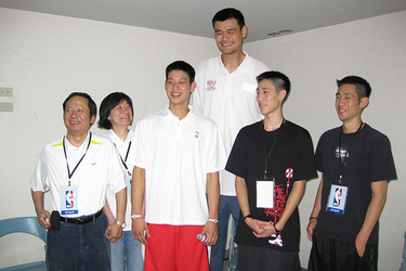 Yao ming parents height