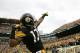 PITTSBURGH, PA - DECEMBER 04: Mike Wallace #17 of the Pittsburgh Steelers celebrates following his touchdown against the Cincinnati Bengals in the first half during the game on December 4, 2011 at Heinz Field in Pittsburgh, Pennsylvania. (Photo by Jared Wickerham/Getty Images)