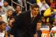 PHILADELPHIA, PA - JANUARY 11: head coach Jay Wright of the Villanova Wildcats reacts against the Syracuse Orange at the Wells Fargo Center on January 11, 2012 in Philadelphia, Pennsylvania. (Photo by Chris Chambers/Getty Images)