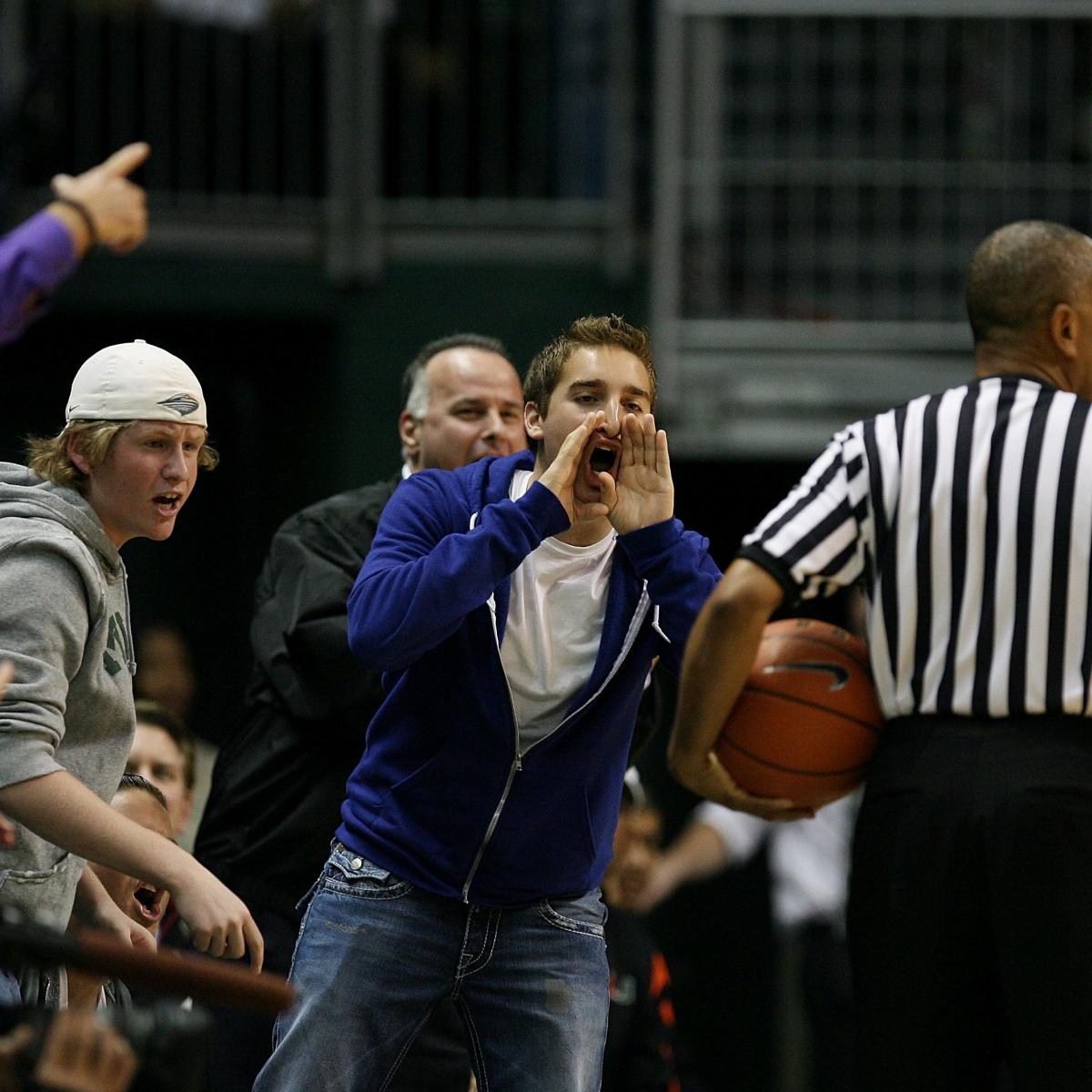 NCAA Referee's Ejection of Fans Belies a Greater Problem with Sports