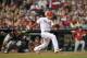 PHILADELPHIA, PA - OCTOBER 07: Raul Ibanez #29 of the Philadelphia Phillies bats against the St. Louis Cardinals during Game Five of the National League Divisional Series at Citizens Bank Park on October 7, 2011 in Philadelphia, Pennsylvania. (Photo by Drew Hallowell/Getty Images)