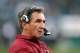 PHILADELPHIA, PA - JANUARY 01: Head coach Mike Shanahan of the Washington Redskins watches from the sidelines against the Philadelphia Eagles at Lincoln Financial Field on January 1, 2012 in Philadelphia, Pennsylvania. (Photo by Rob Carr/Getty Images)