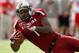 ORLANDO, FL - JANUARY 02: Alshon Jeffery #1 of the South Carolina Gamecocks makes a catch during the Capitol One Bowl against the Nebraska Cornhuskers at Florida Citrus Bowl on January 2, 2012 in Orlando, Florida. (Photo by Mike Ehrmann/Getty Images)