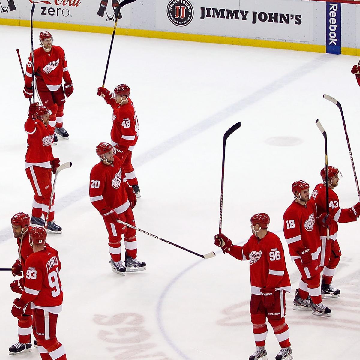 Duffer's Dabbles: Red Wings In NHL Legends Game Aren't Exactly Red Wings  Legends