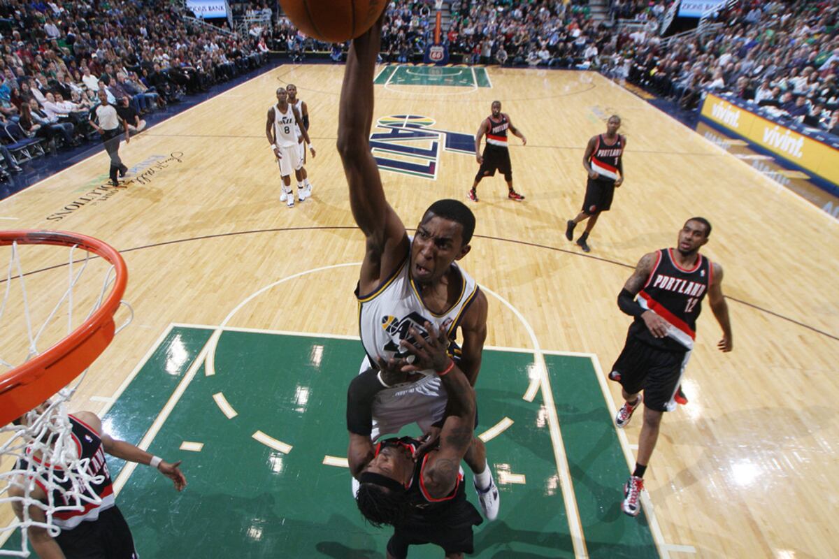 Jeremy Evans Slam Dunk Contest: Jazz' Forward Is Sleeper in Obscure Field | Bleacher Report ...