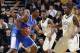 NASHVILLE, TN - FEBRUARY 11: Terrence Jones #3 of the Kentucky Wildcats drives against Festus Ezeli #3 of the Vanderbilt Commodores at Memorial Gymnasium on February 11, 2012 in Nashville, Tennessee. Kentucky won 69-63. (Photo by Joe Robbins/Getty Images)